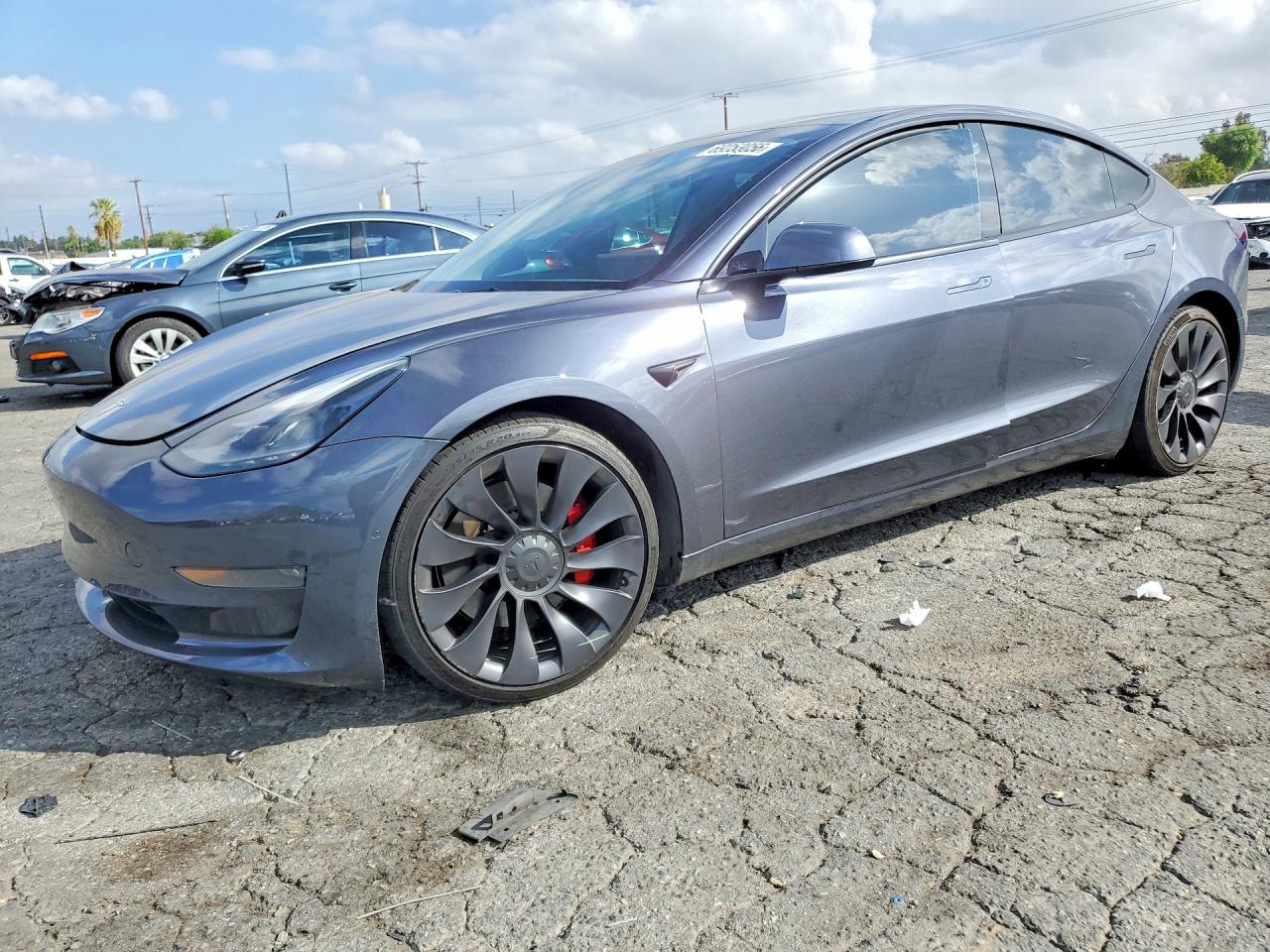2022 TESLA MODEL 3 — Front 3/4