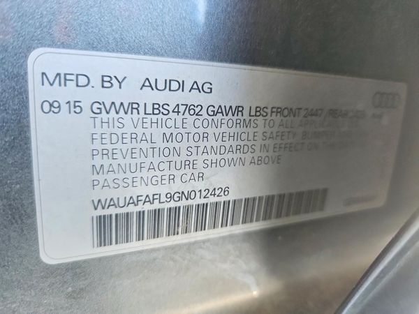 2016 AUDI A4 Premium