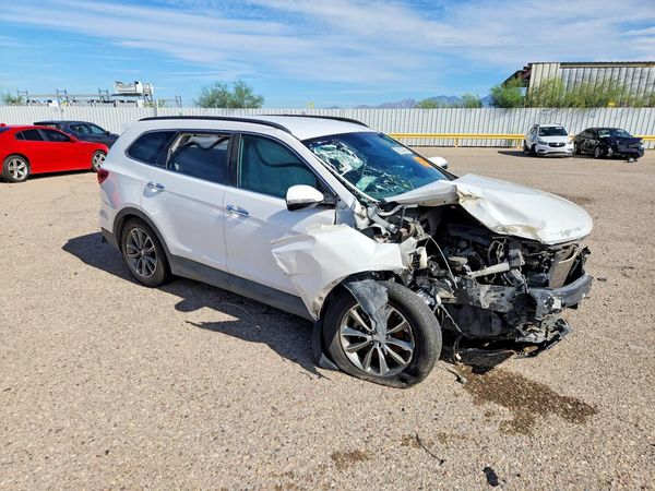 2017 HYUNDAI SANTA FE GLS — Passenger 3/4