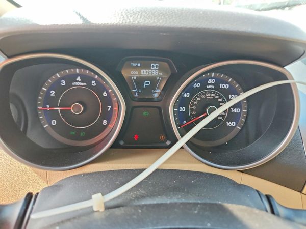 2012 HYUNDAI ELANTRA — ODOM