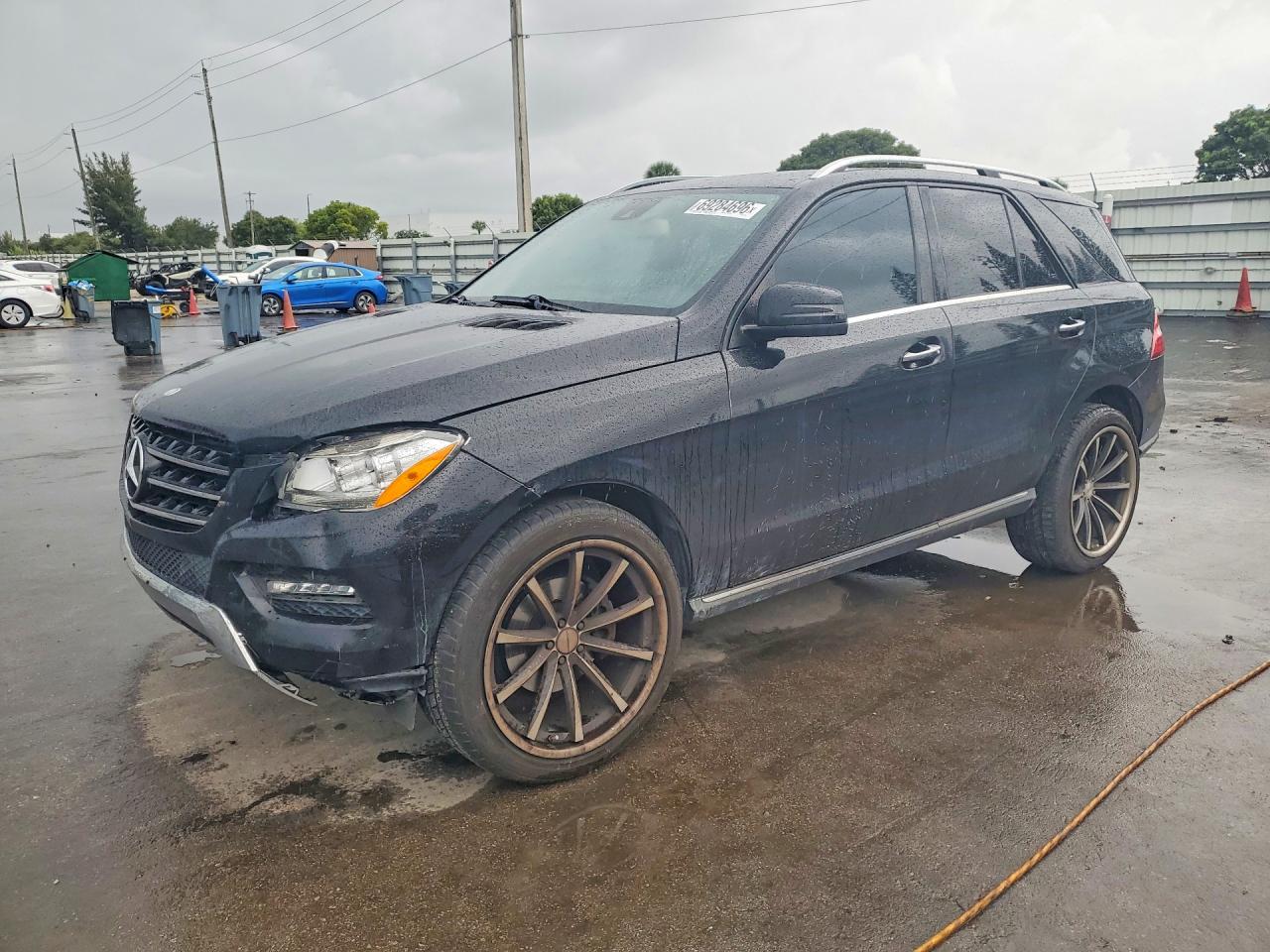 2015 MERCEDES-BENZ ML — Front 3/4