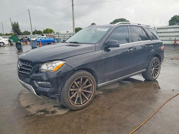 2015 MERCEDES-BENZ ML — Front 3/4