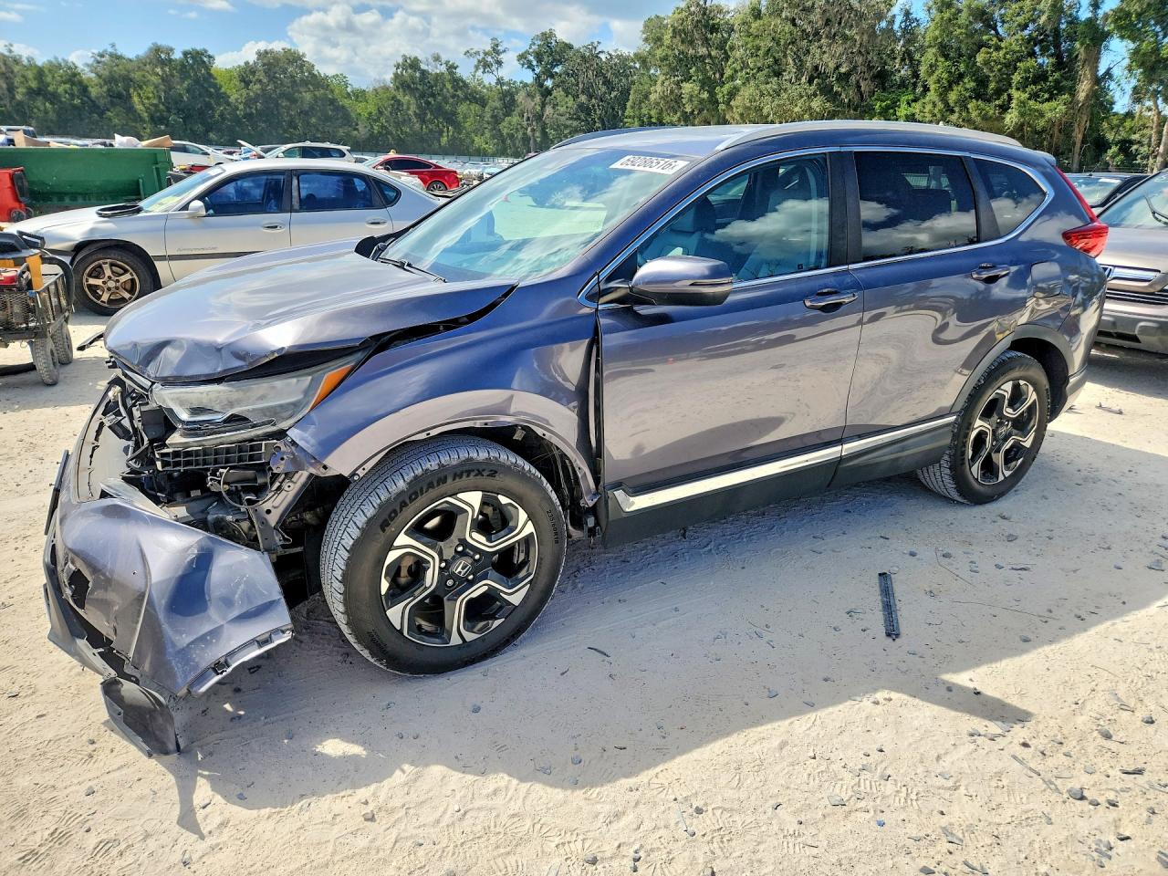 2017 HONDA CRV Touring — Front 3/4