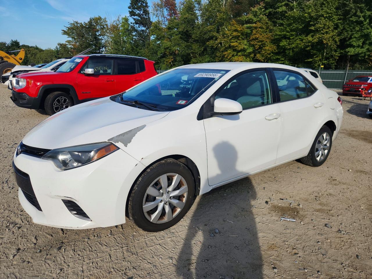 2016 TOYOTA COROLLA L/LE — Front 3/4