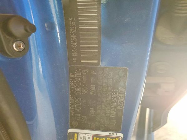 2014 KIA FORTE — VINS