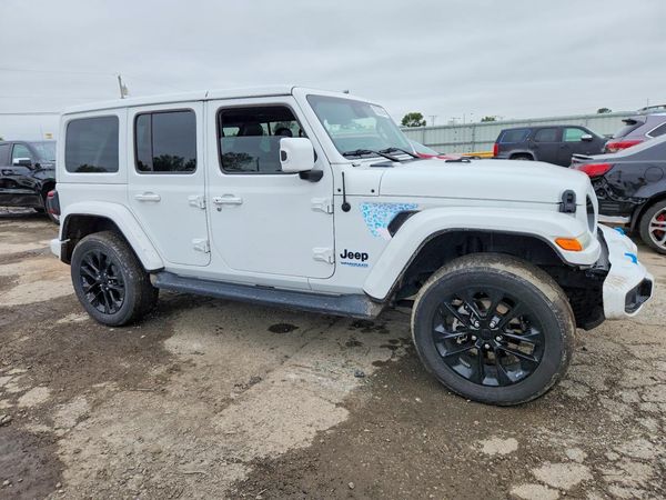 2021 JEEP WRANGLER UNLIMITED — Passenger 3/4