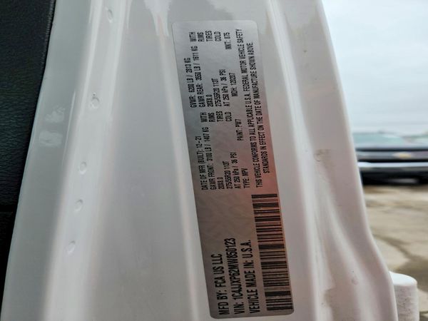2021 JEEP WRANGLER UNLIMITED — VINS