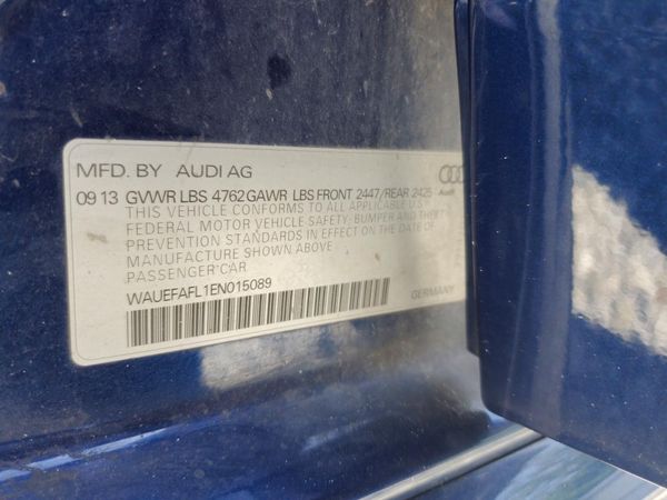 2014 AUDI A4 Premium Plus — VINS