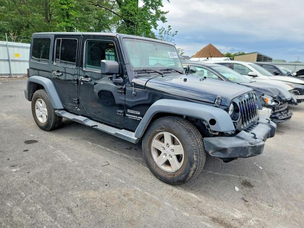 2017 JEEP WRANGLER UNLIMITED — Passenger 3/4