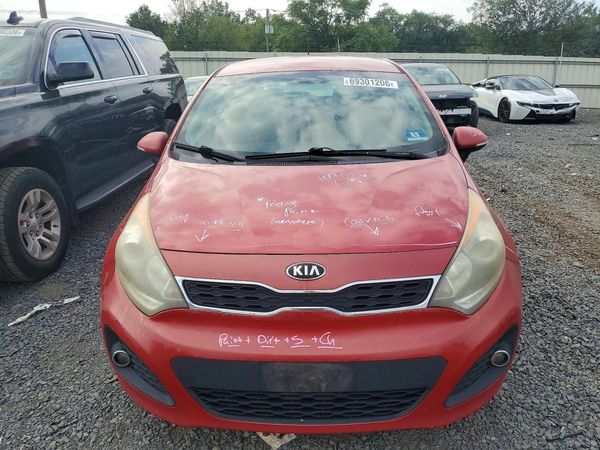 2013 KIA RIO 5-DOOR — DIRF