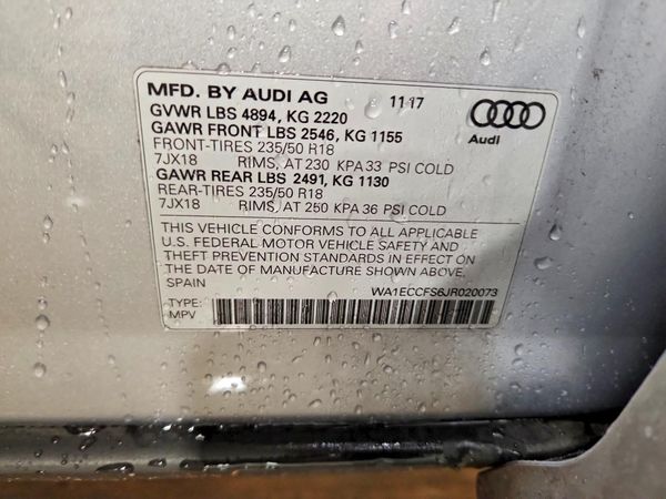 2018 AUDI Q3