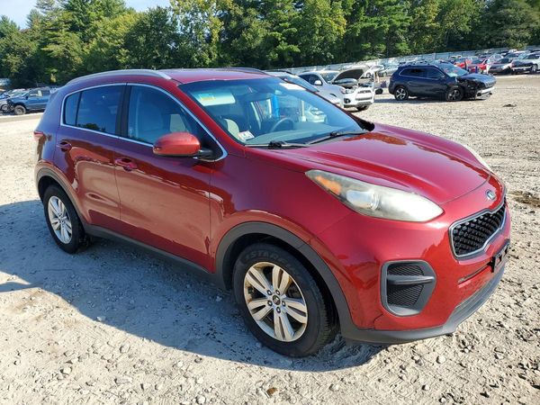 2017 KIA SPORTAGE LX — Passenger 3/4