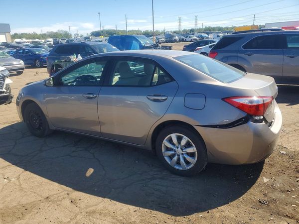 2015 TOYOTA COROLLA L/LE — DSRA