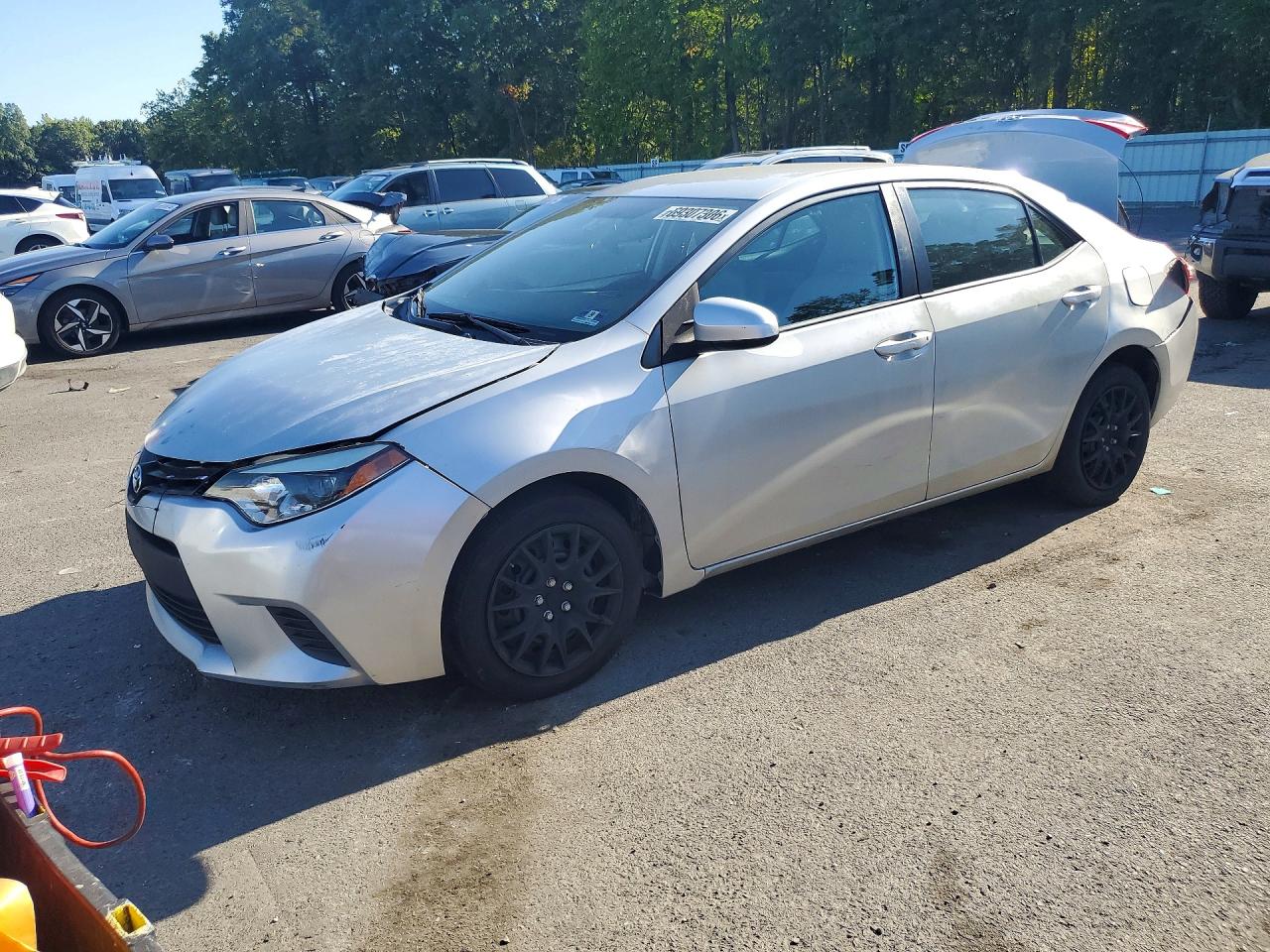 2014 TOYOTA COROLLA L/LE — Front 3/4