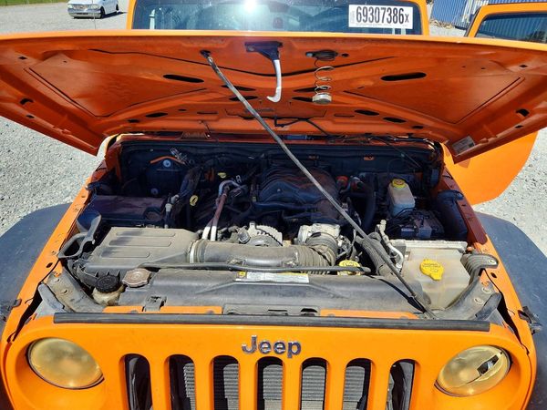 2012 JEEP WRANGLER Sport — Engine bay