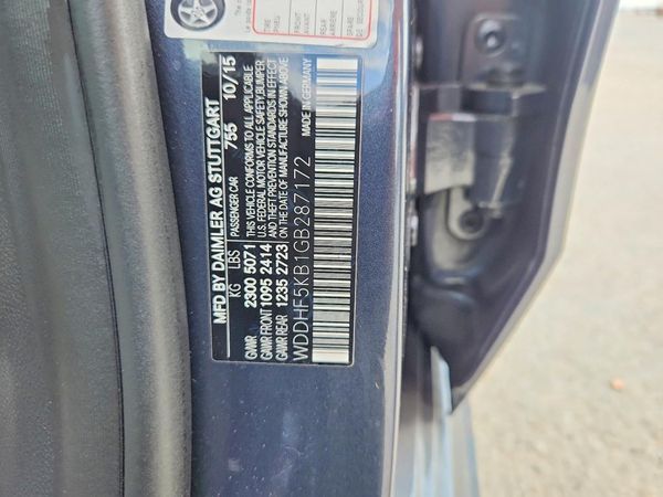 2016 MERCEDES-BENZ E E350 — VINS