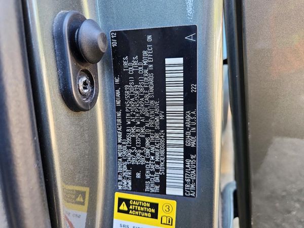 2013 TOYOTA HIGHLANDER Base/Hybrid — VINS