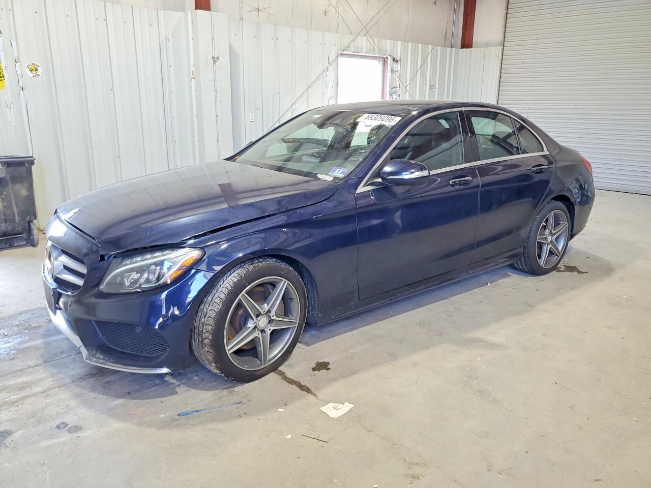 2015 MERCEDES-BENZ C-CLASS C400 4-MATIC — Front 3/4