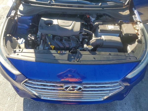 2019 HYUNDAI ACCENT SE and SEL — Engine bay