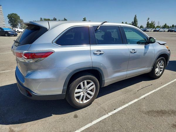 2015 TOYOTA HIGHLANDER Base/Hybrid — PSRA