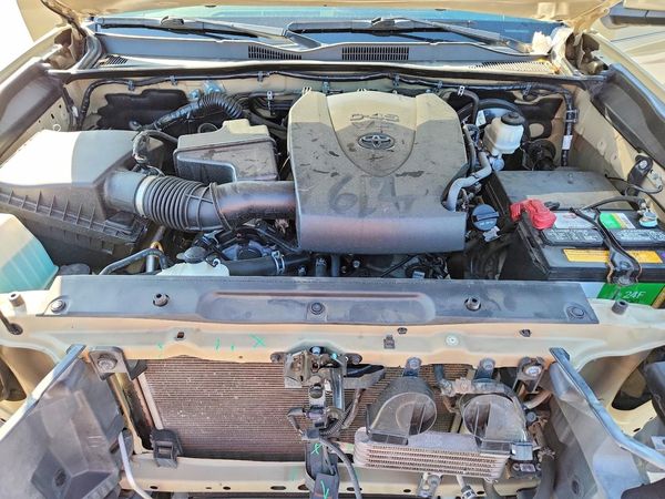 2020 TOYOTA TACOMA — Engine bay