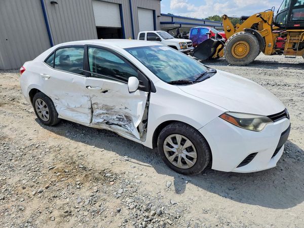 2015 TOYOTA COROLLA L/LE — Passenger 3/4