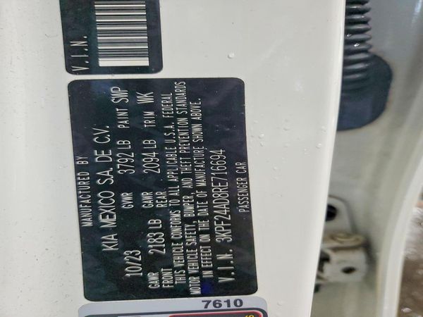 2024 KIA FORTE — VINS