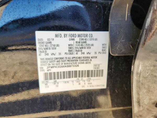 2019 FORD EDGE SE
