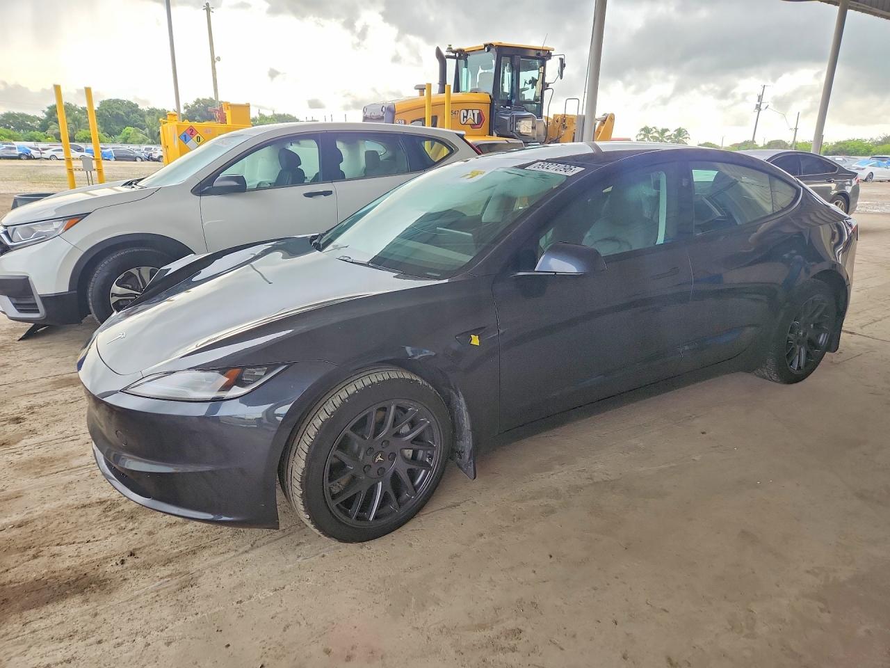 2025 TESLA MODEL 3 — Front 3/4