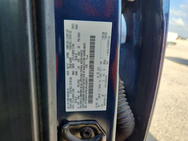 2018 FORD F150 — VINS