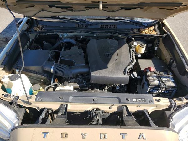 2017 TOYOTA TACOMA — Engine bay
