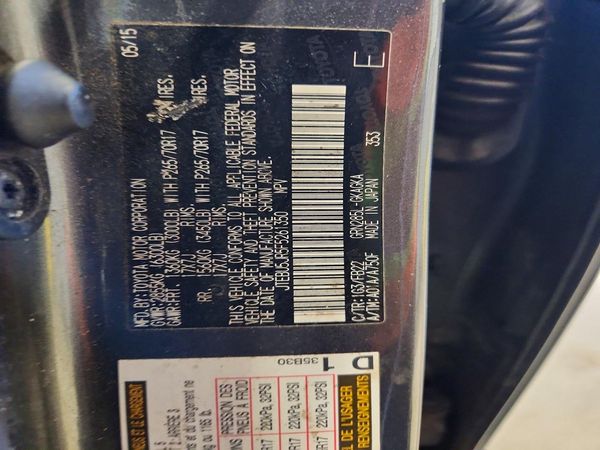 2015 TOYOTA 4RUNNER Base Grade
