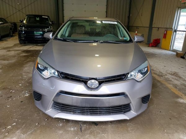 2016 TOYOTA COROLLA L/LE — DIRF