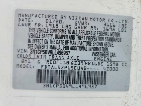2020 NISSAN KICKS
