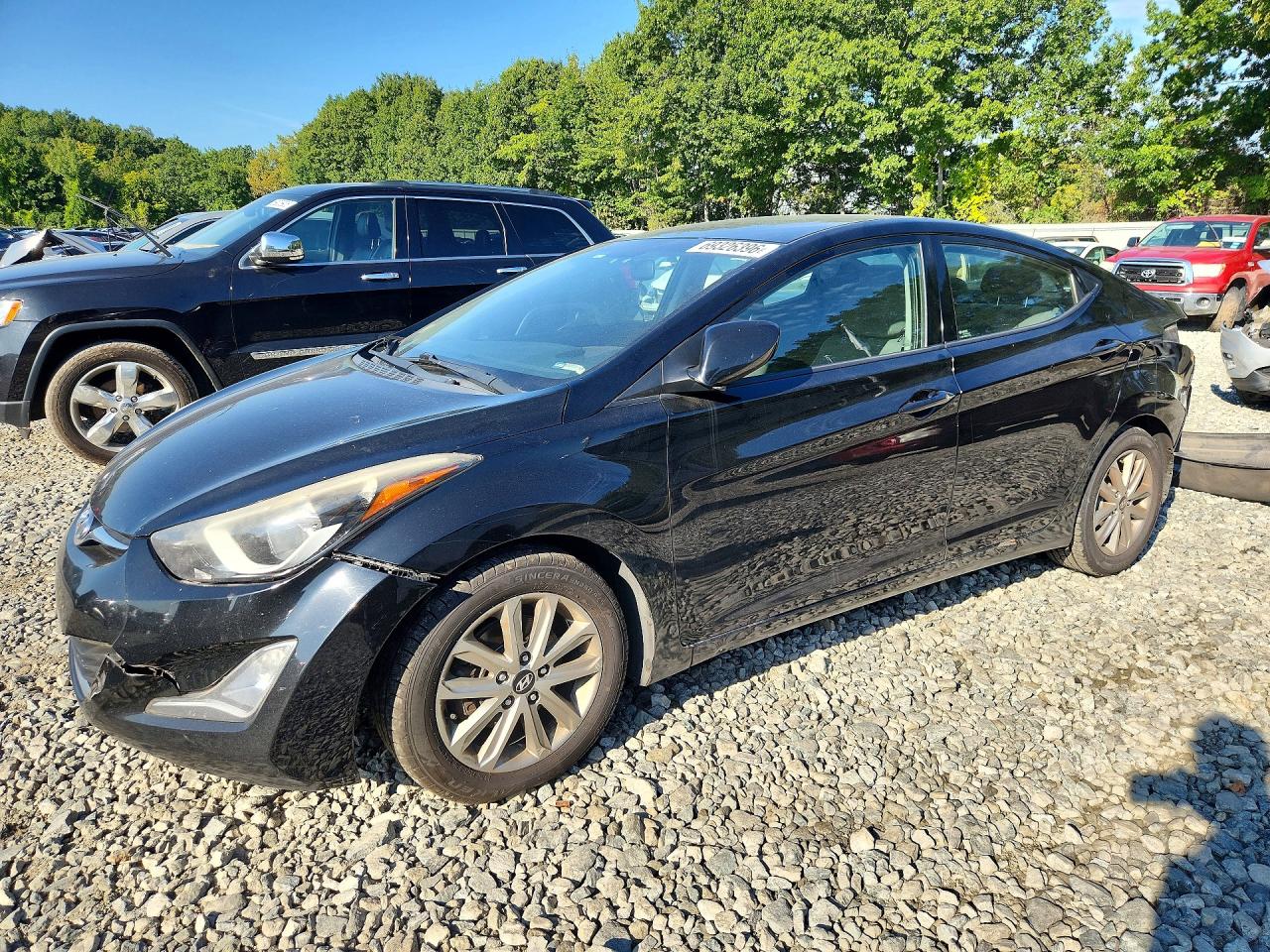 2014 HYUNDAI ELANTRA — Front 3/4