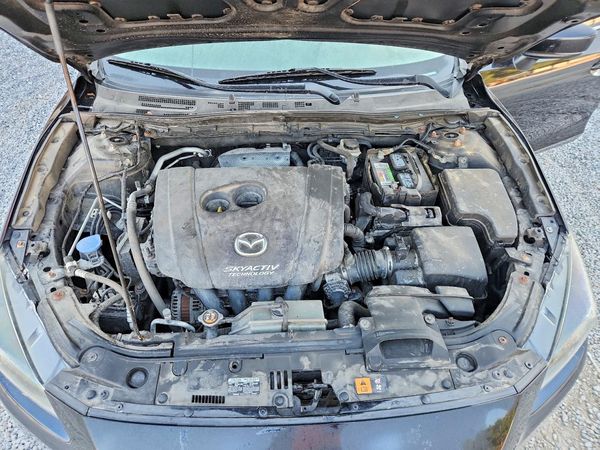 2017 MAZDA 3 — Engine bay