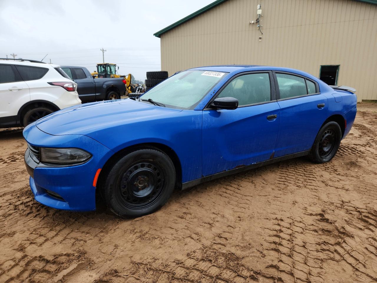 2017 DODGE CHARGER Police — Front 3/4