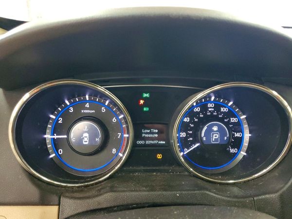2012 HYUNDAI SONATA Middle-low level — ODOM