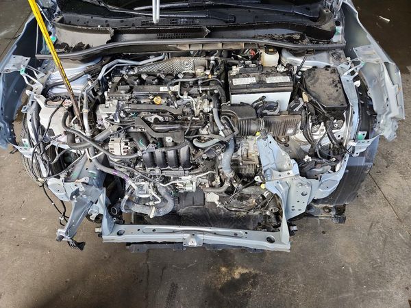 2022 TOYOTA COROLLA CROSS — Engine bay