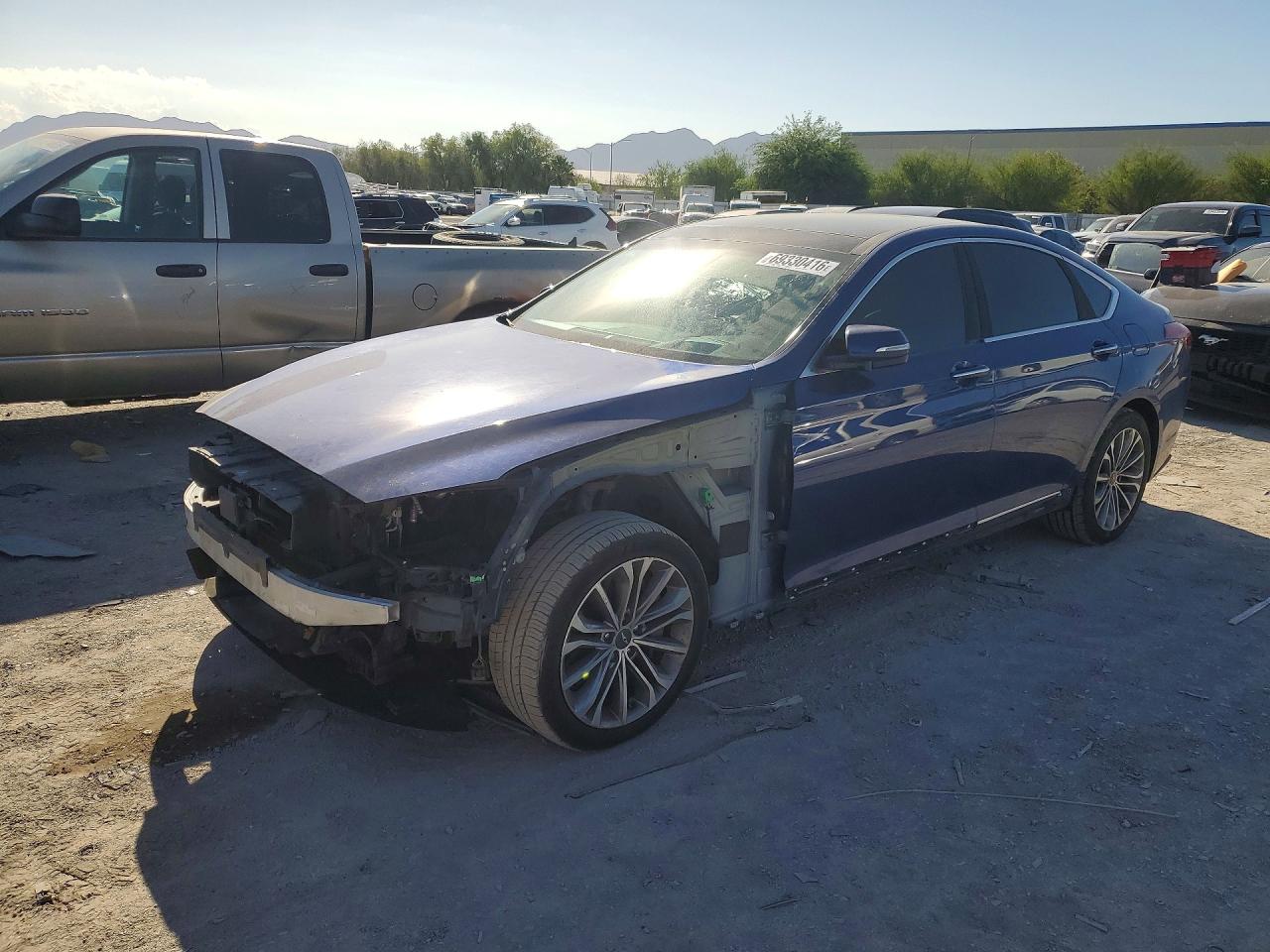 2017 GENESIS G80 — Front 3/4