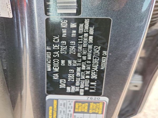 2024 KIA FORTE — VINS