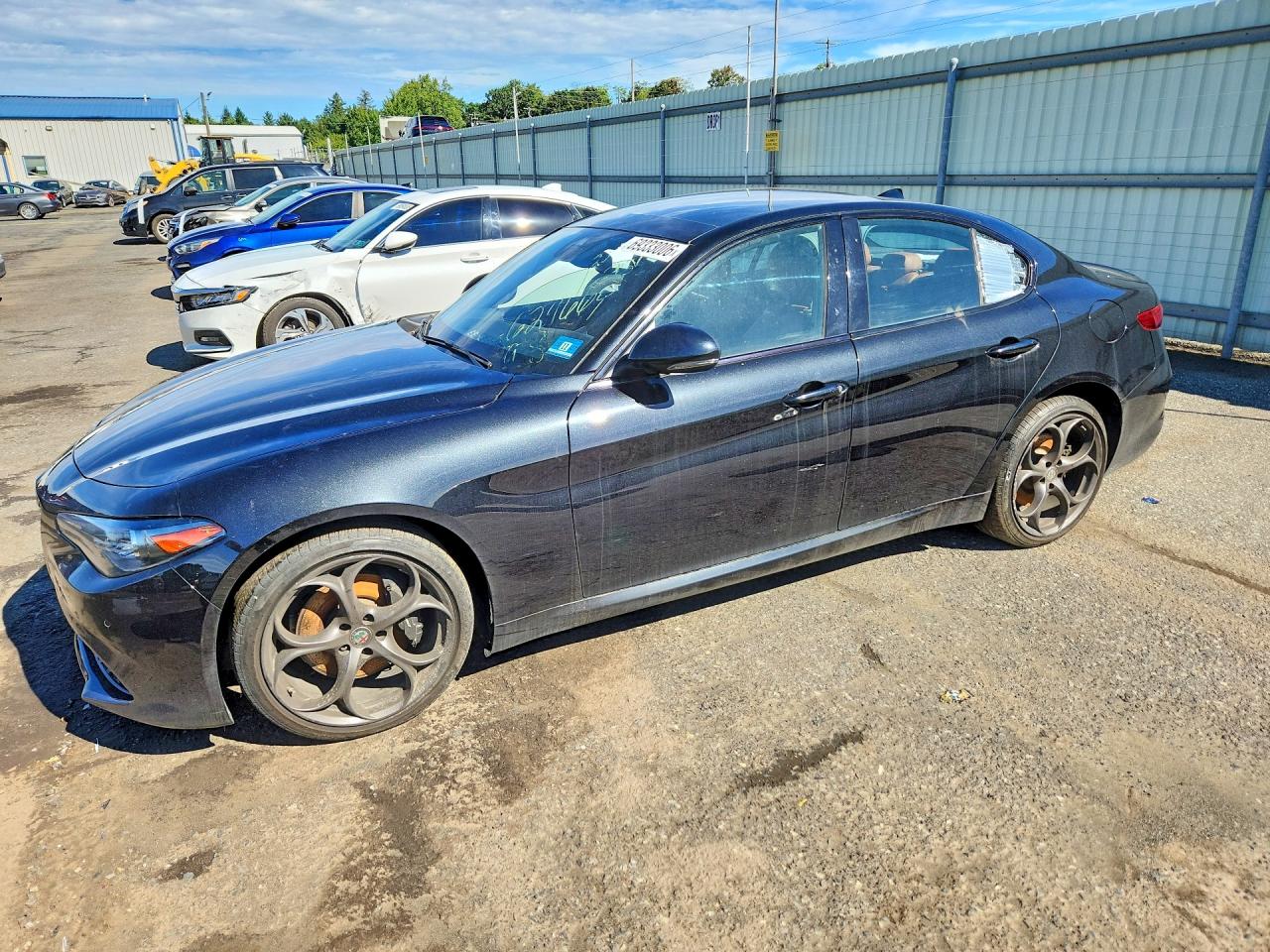 2020 ALFA ROMEO GIULIA TI AWD — Front 3/4