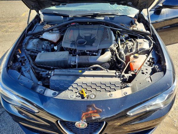 2020 ALFA ROMEO GIULIA TI AWD — Engine bay
