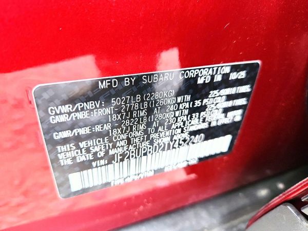 2026 SUBARU OUTBACK Premium