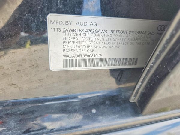 2014 AUDI A4 — VINS