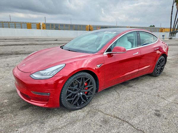 2019 TESLA MODEL 3 — Front 3/4