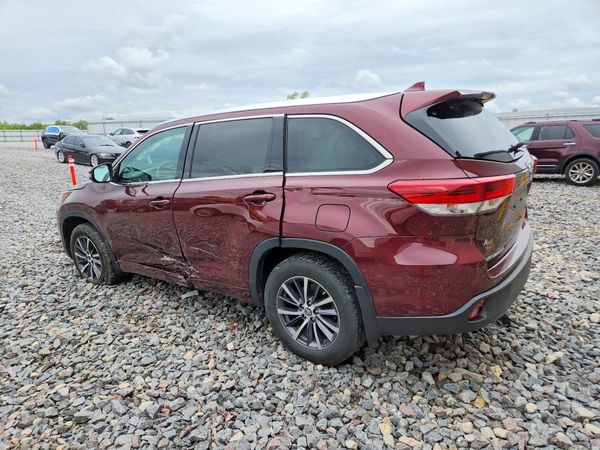 2017 TOYOTA HIGHLANDER SE/XLE — DSRA