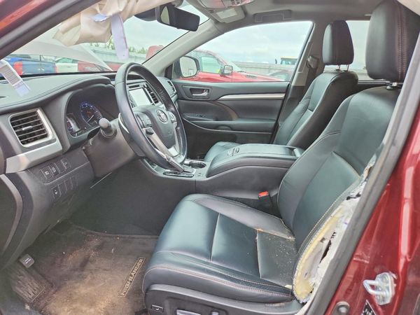 2017 TOYOTA HIGHLANDER SE/XLE — DENT