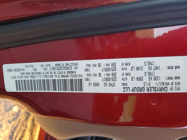 2014 DODGE GRAND CARAVAN SXT — VINS