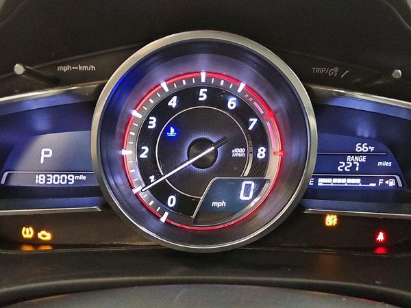 2016 MAZDA 3 SE — ODOM